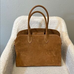 Claudia Firenze Suede Tote Satchel (NWOT)